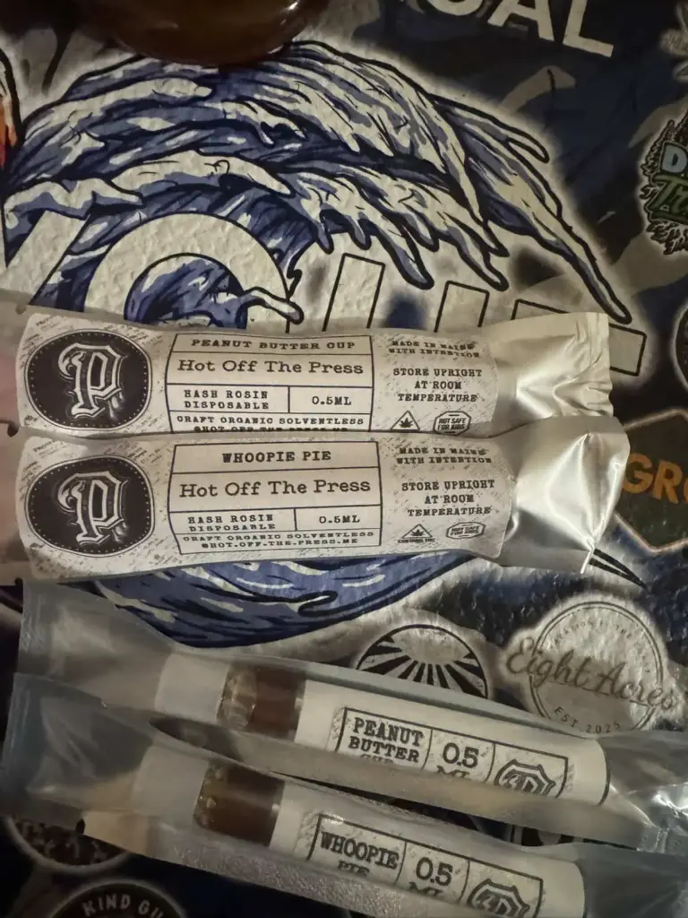 Hot Off The Press Hash Rosin Pens