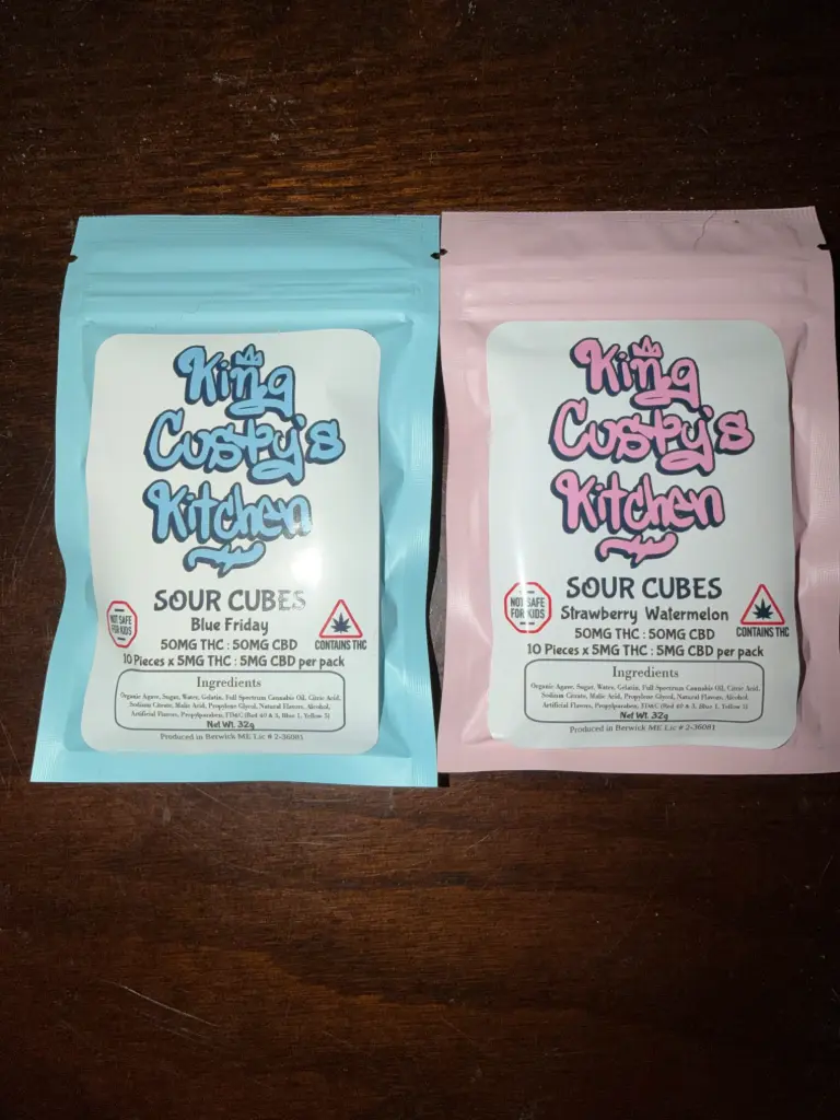 King Custy 1:1 THC CBD Gummies (Blue Friday)