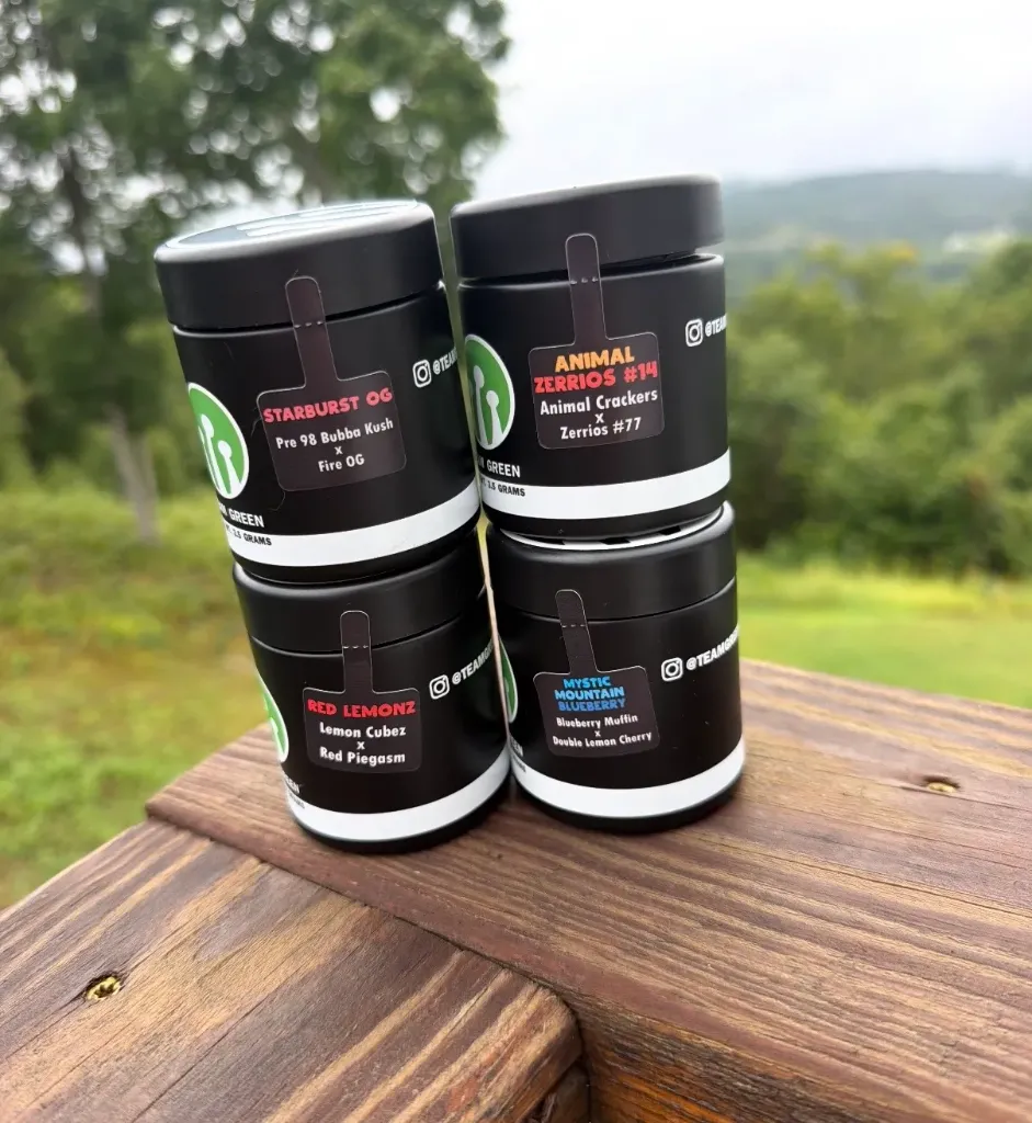 Team Green 1/8th Jars (1/4)