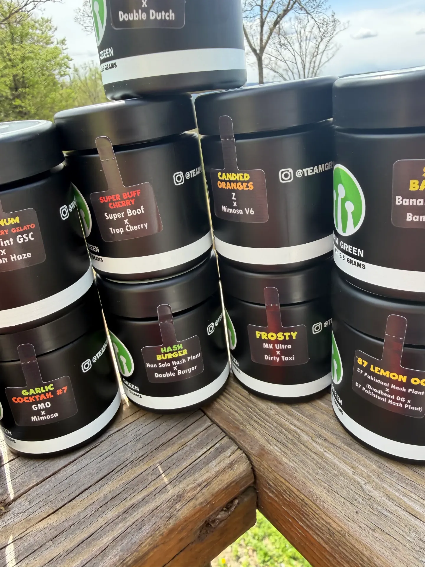 Team Green 1/8th Jars (1/4)