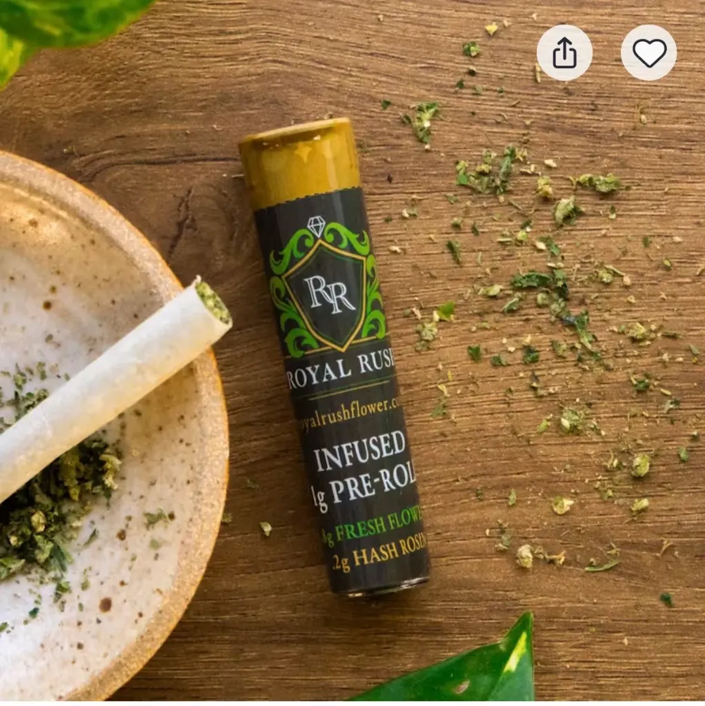 Hash Infused PreRolls