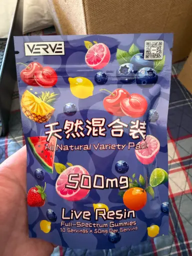 Verve Live Resin Gummies 500mg